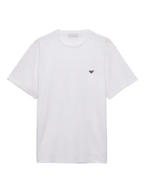 Prada logo cotton T-shirt