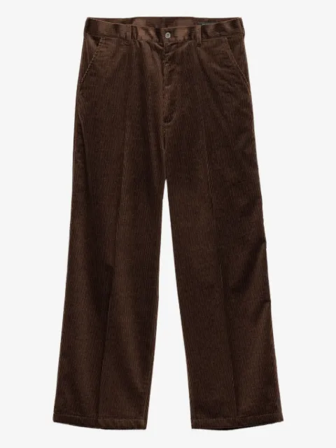 Prada corduroy straight-leg trousers
