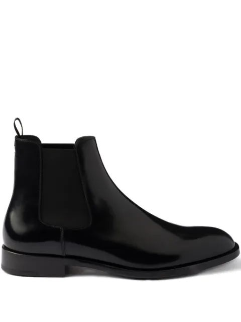 Prada elastic-gusset chelsea boots