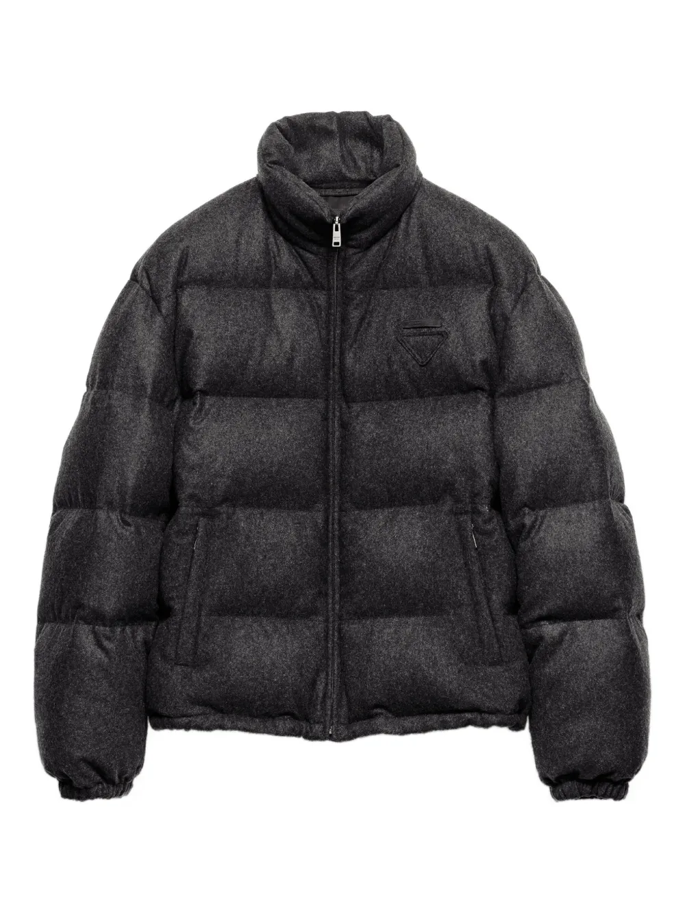 Prada cashmere down jacket Grijs