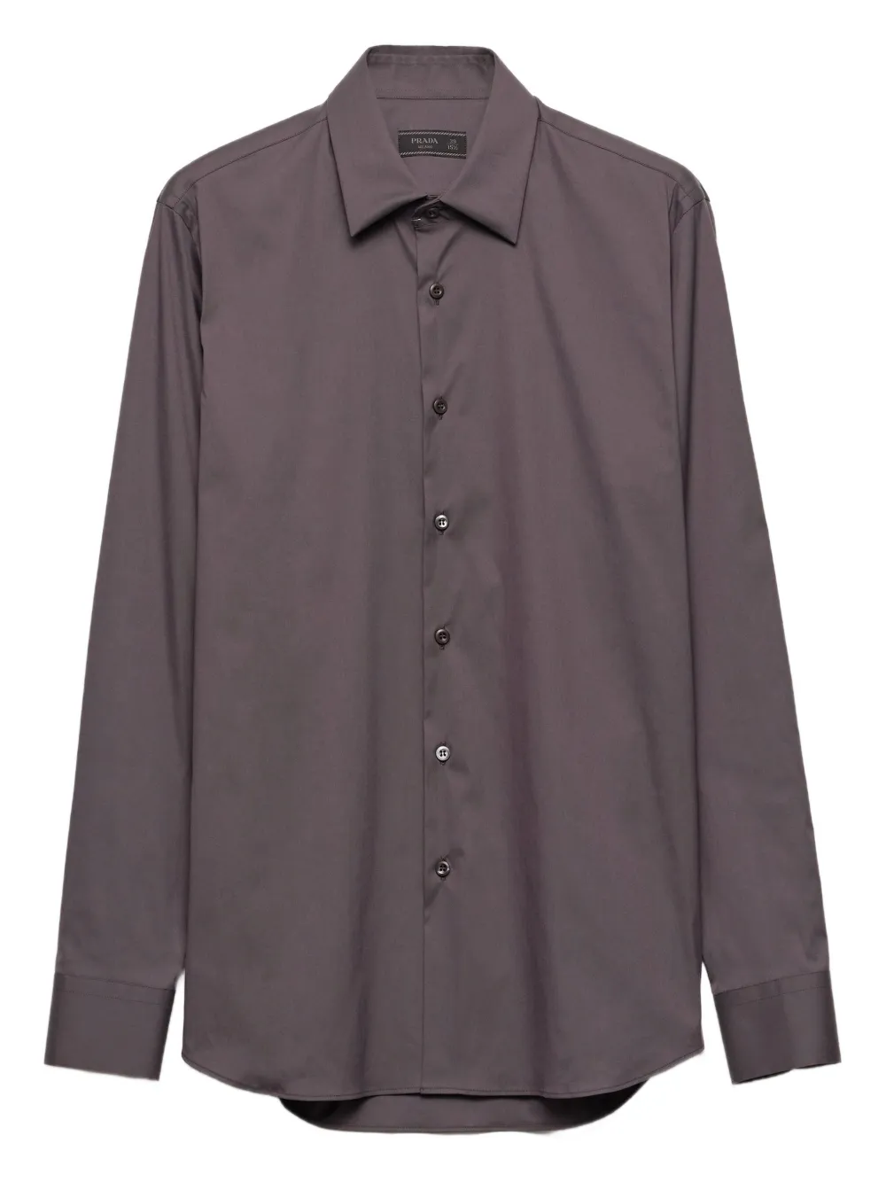Prada classic-collar cotton shirt