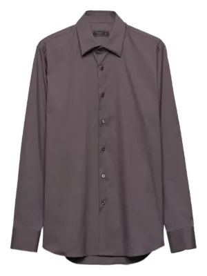 Prada Collared Shirt | Blue | FARFETCH