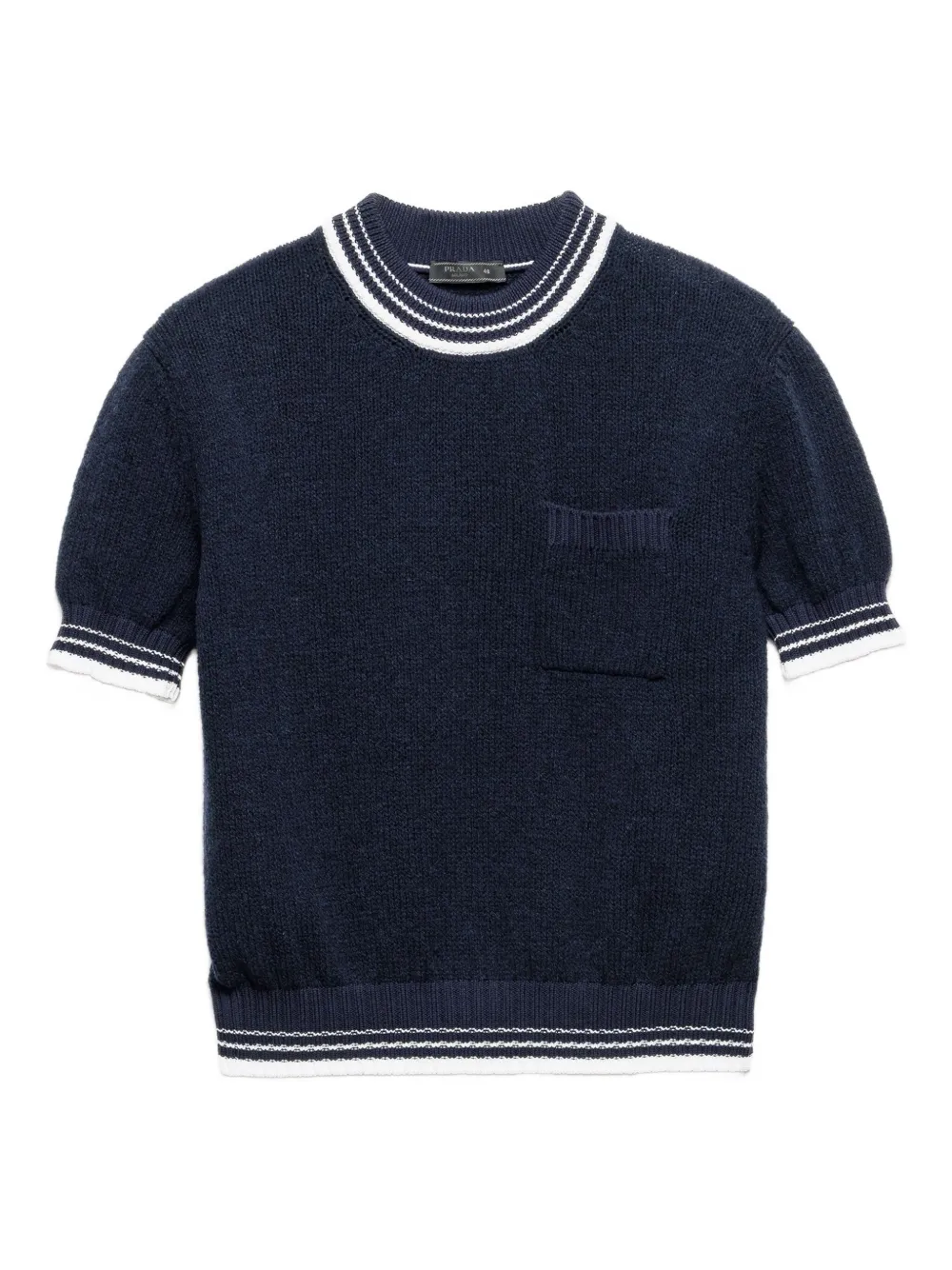 Prada Gebreide top Blauw