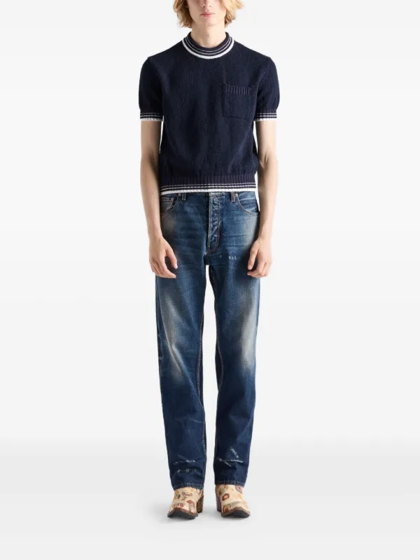 トップス prada archive knit blue トップス prada archive knit blue トップス prada archive knit