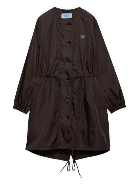 Prada drawstring-waist raincoat