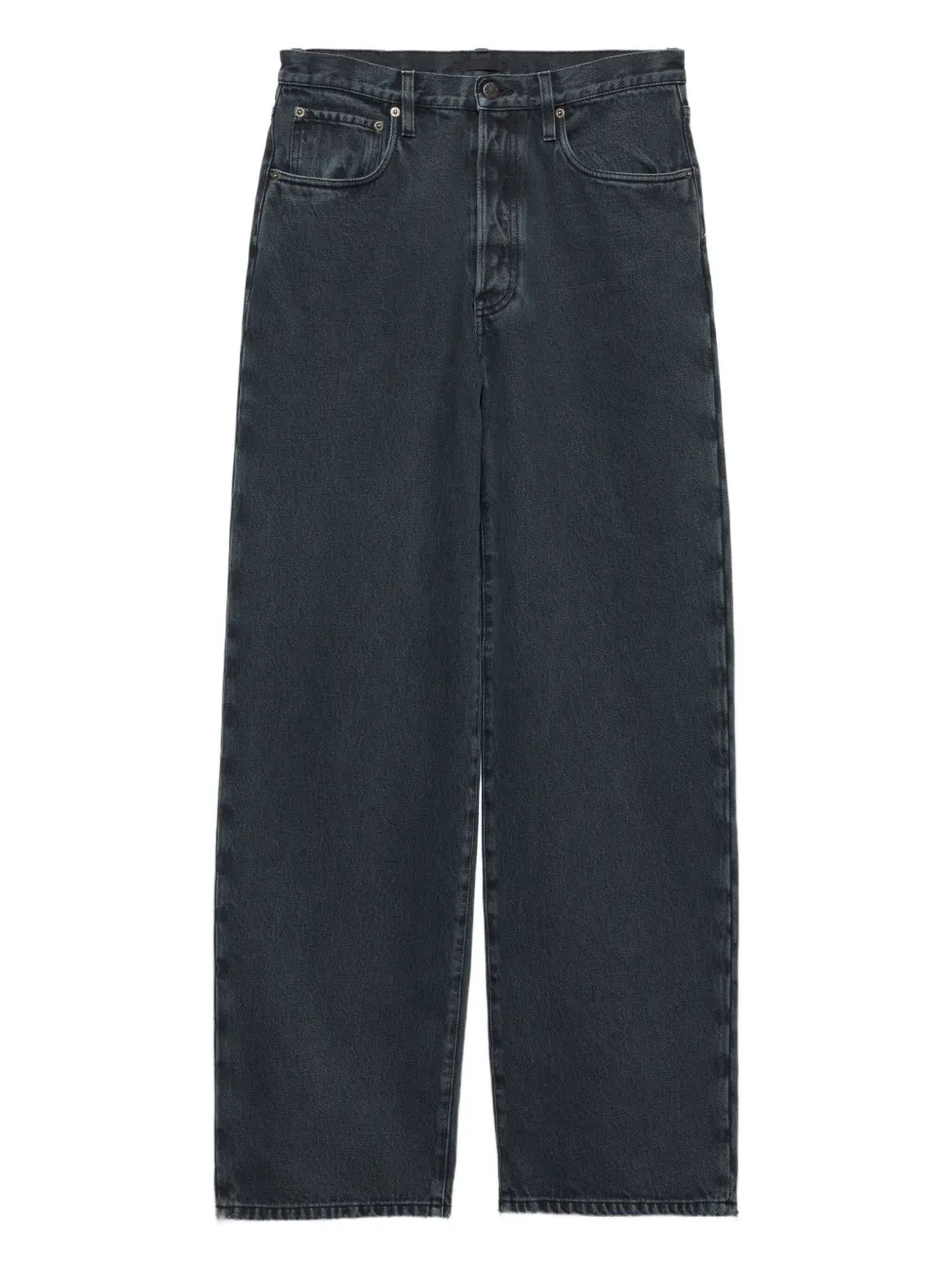 Prada Jeans met vijf zakken en geverfd effect Zwart