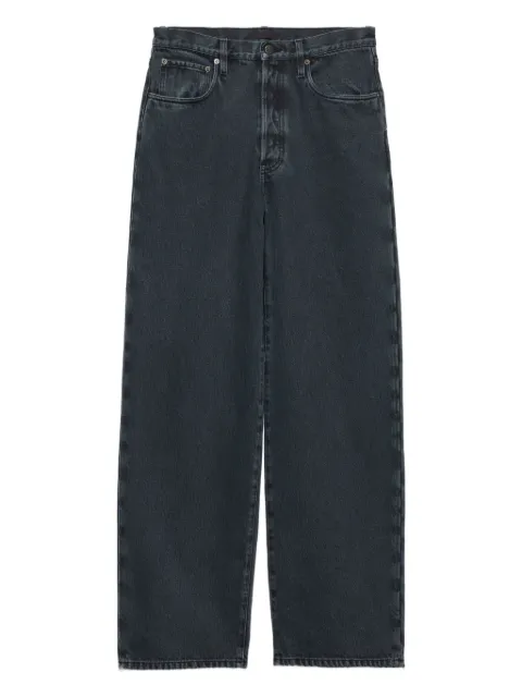 Prada five-pocket over-dyed jeans