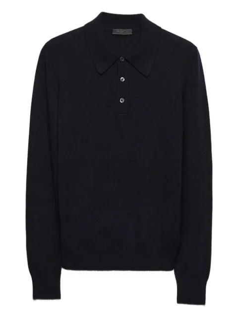 Prada cashmere polo shirt