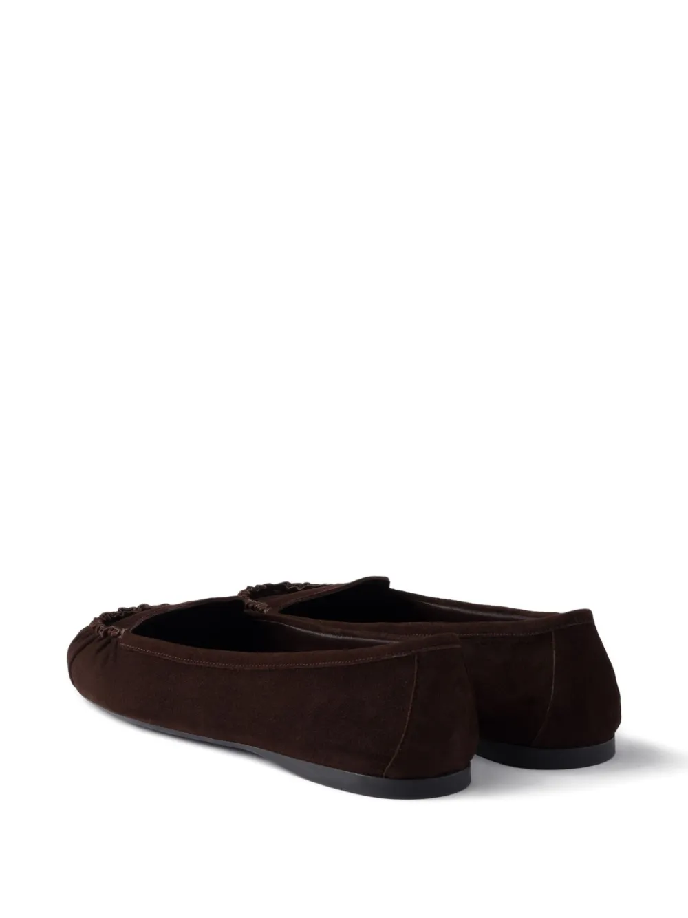 Prada suede loafers Brown