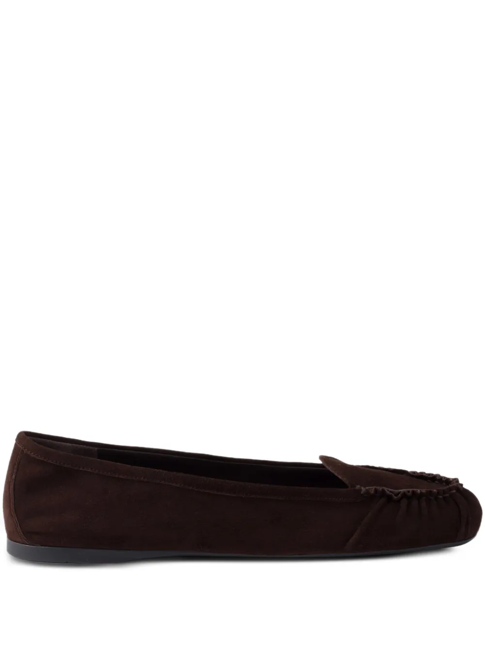Prada Suede Loafers In Multi