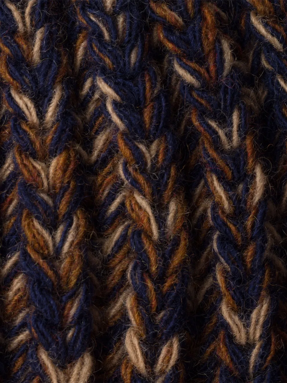 Prada メランジニット ビーニー In Blue