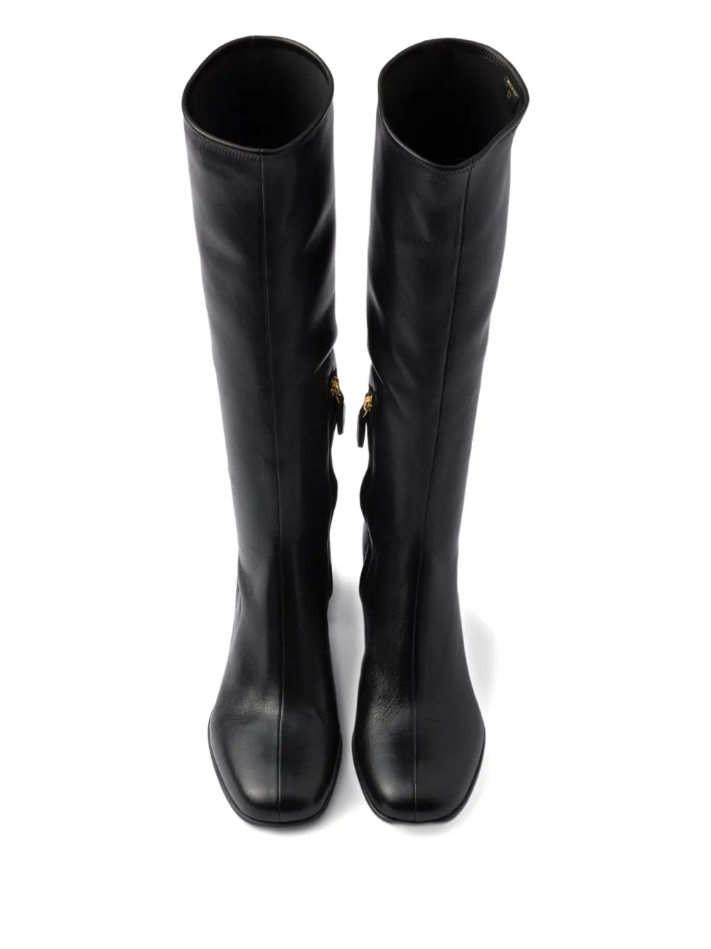 Prada 55mm nappa-leather boots Black