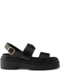 Prada buckle-strap platform sandals - Black