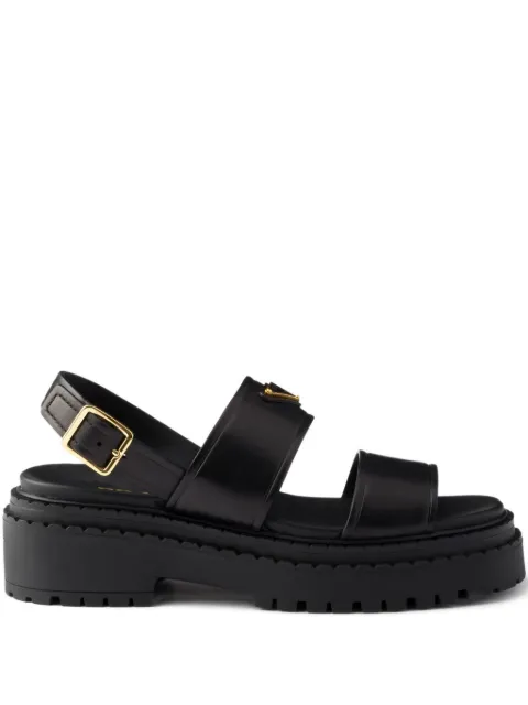 Prada buckle-strap platform sandals