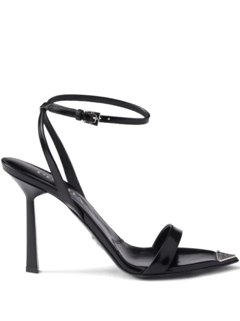 Prada ankle-strap metal-buckle sandals