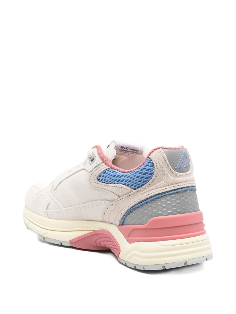 Autry Mesh Panel Trainers In Neutral