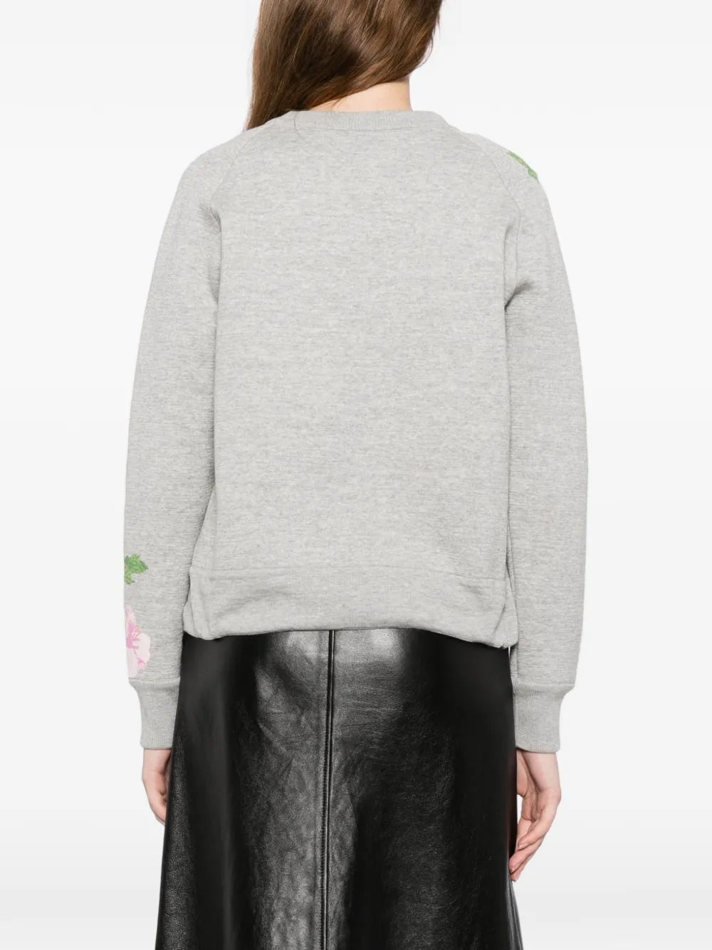 Oscar de la Renta Sweater met grafische print Grijs