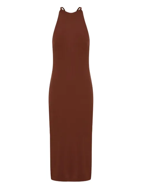 Lenny Niemeyer Vestido midi de frente única