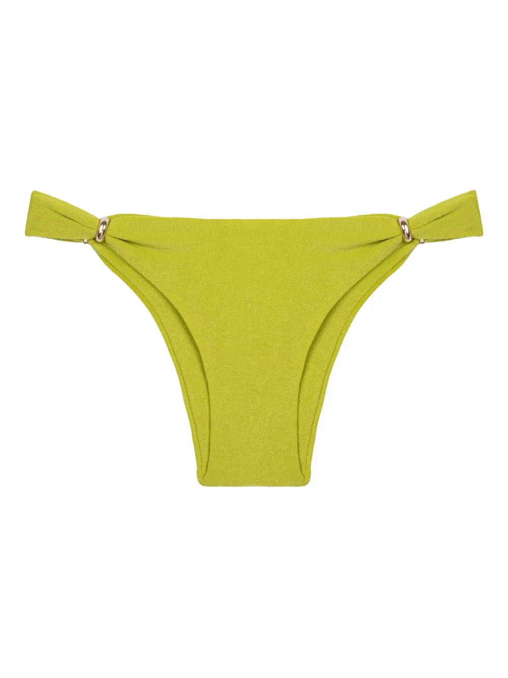 Lenny Niemeyer ring ribbed bikini bottom - グリーン Lenny Niemeyer ring ribbed bikini bottom - グリーン