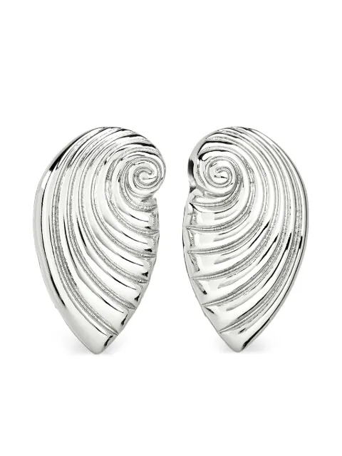 Kenneth Jay Lane seashell earrings