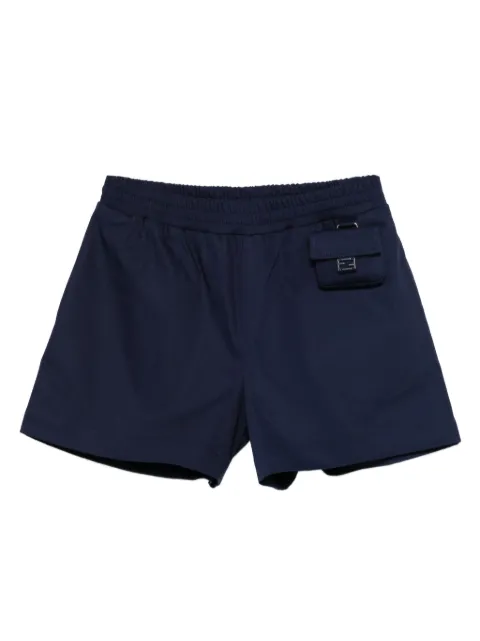 Fendi Kids elastic-waist pouch-detail shorts