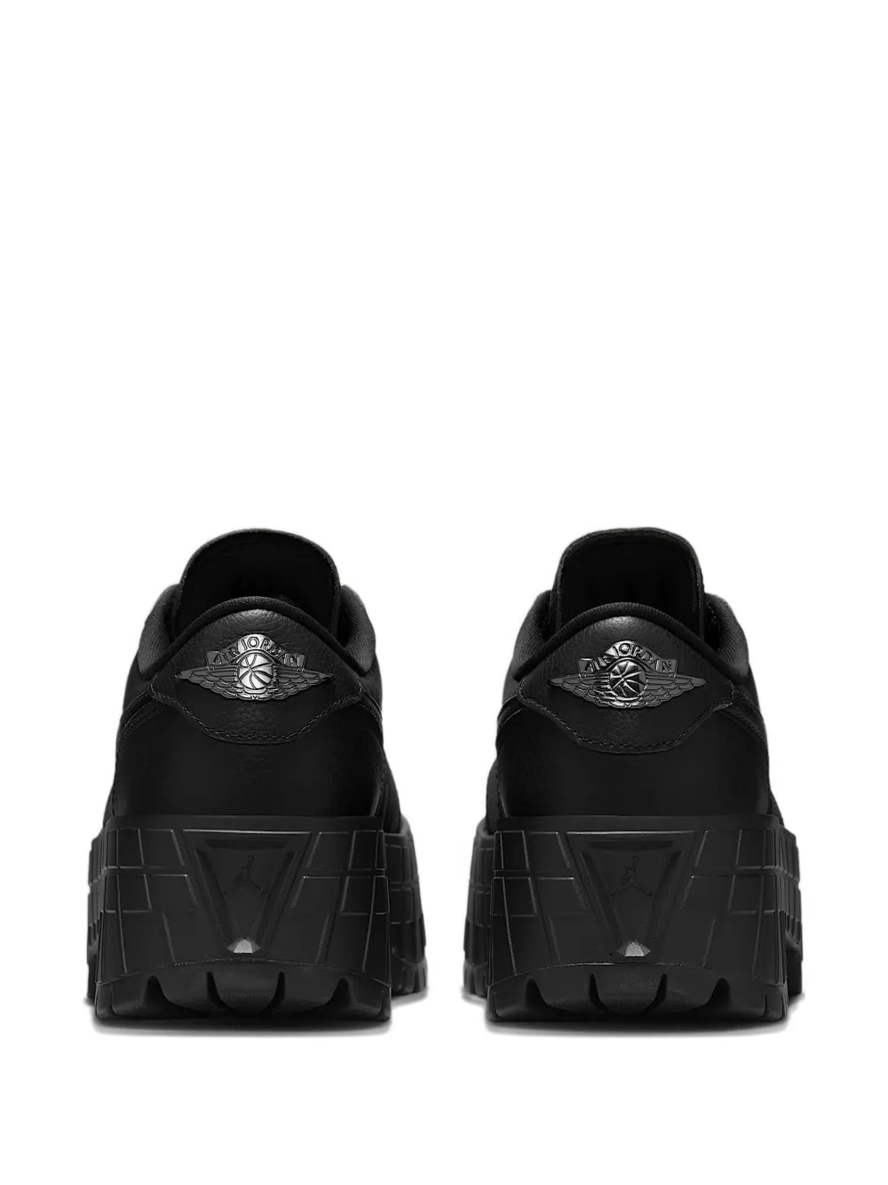 Jordan Air 1 Brooklyn "Black White Metallic Black" sneakers