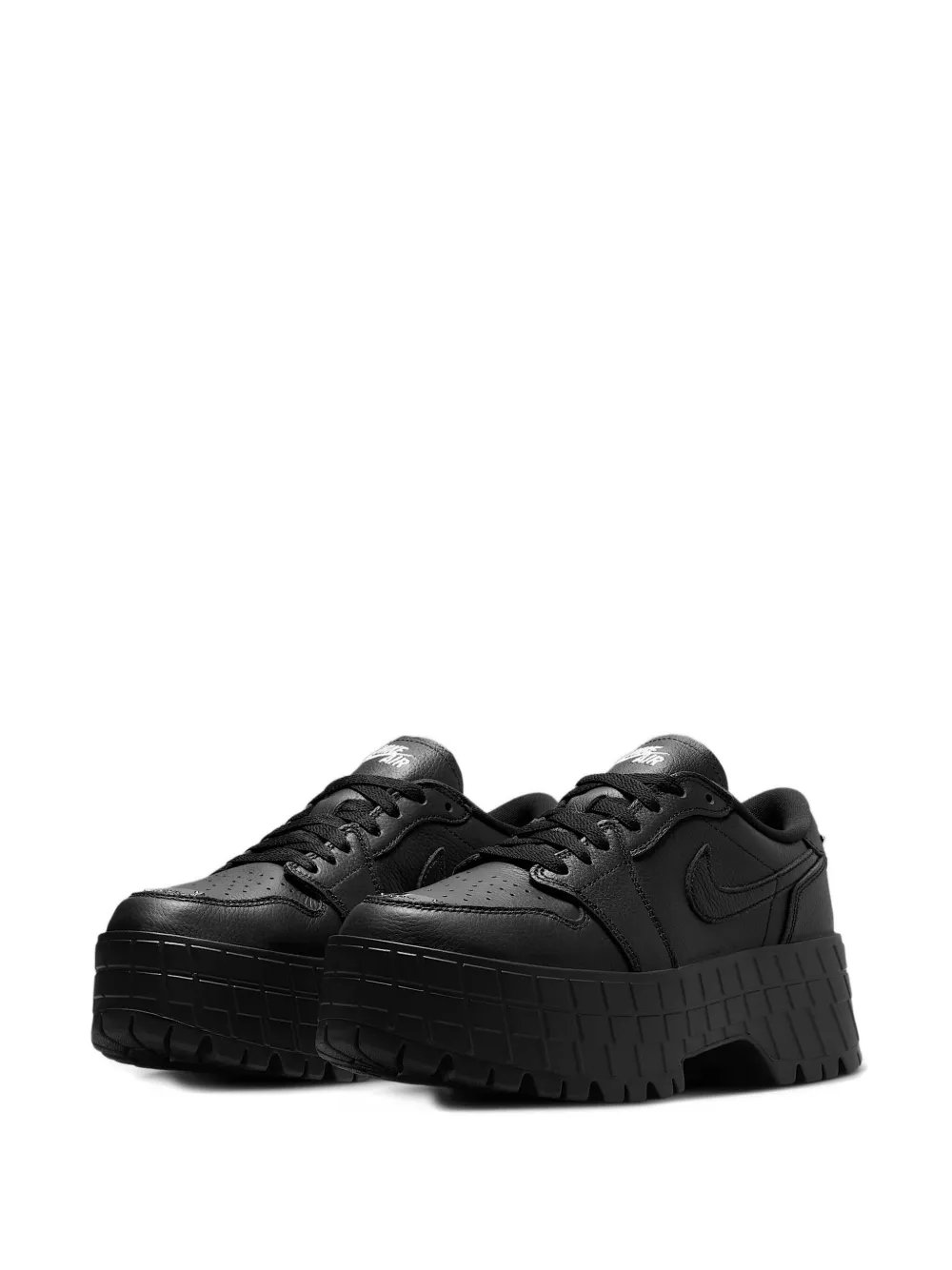 Jordan Air 1 Brooklyn "Black White Metallic Black" sneakers