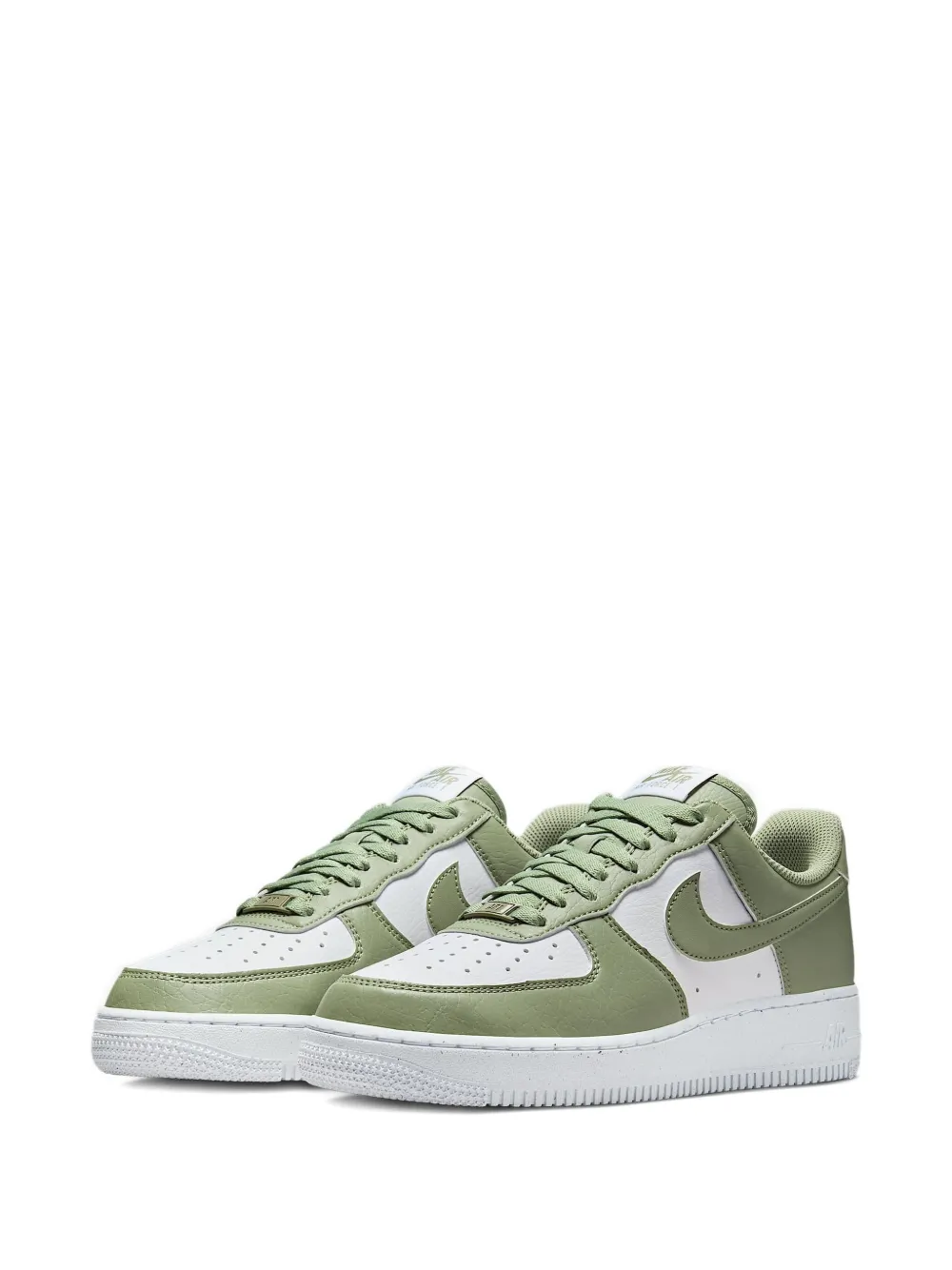 Nike Air Force 01 leren sneakers Groen