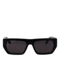 Calvin Klein Jeans rectangle logo sunglasses - Black