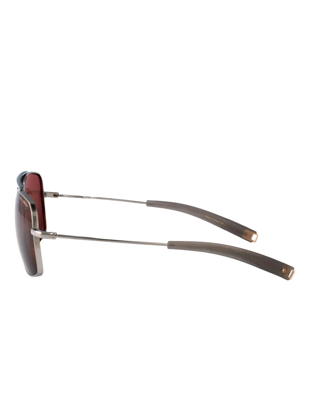 Dita Eyewear LSA-107 zonnebril met piloten montuur Zilver