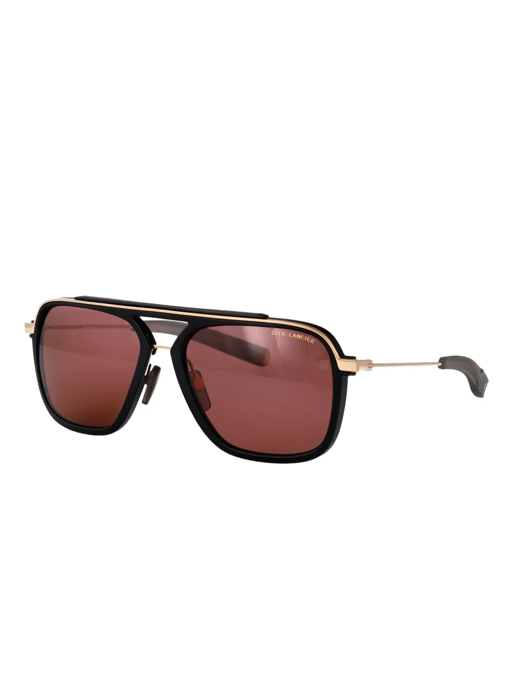 Dita Eyewear Zonnebril met piloten montuur Zwart