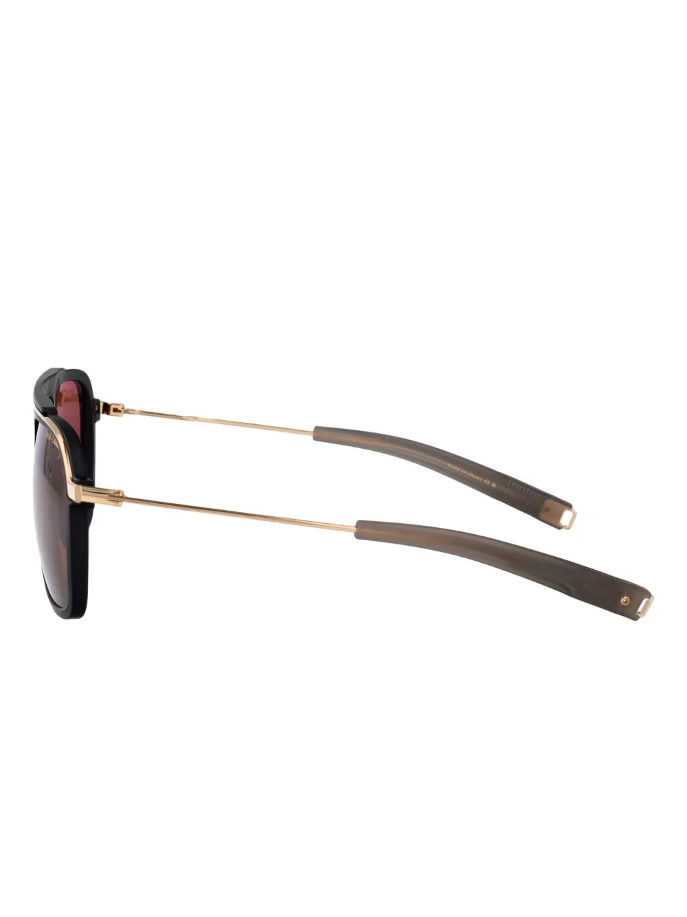 Dita Eyewear Zonnebril met piloten montuur Zwart