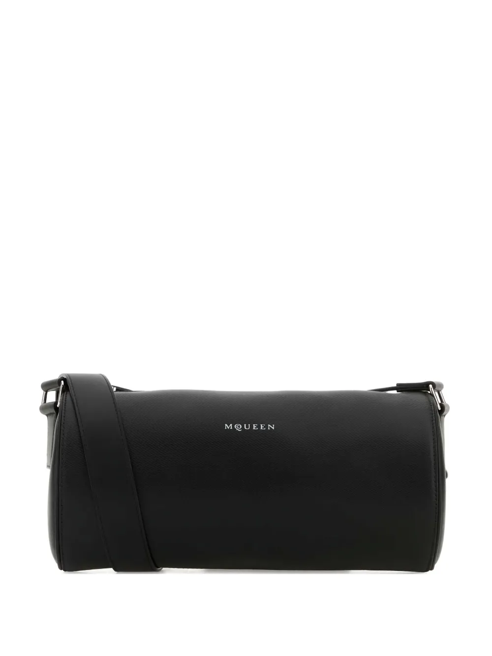 Alexander McQueen Roller leather shoulder bag Zwart