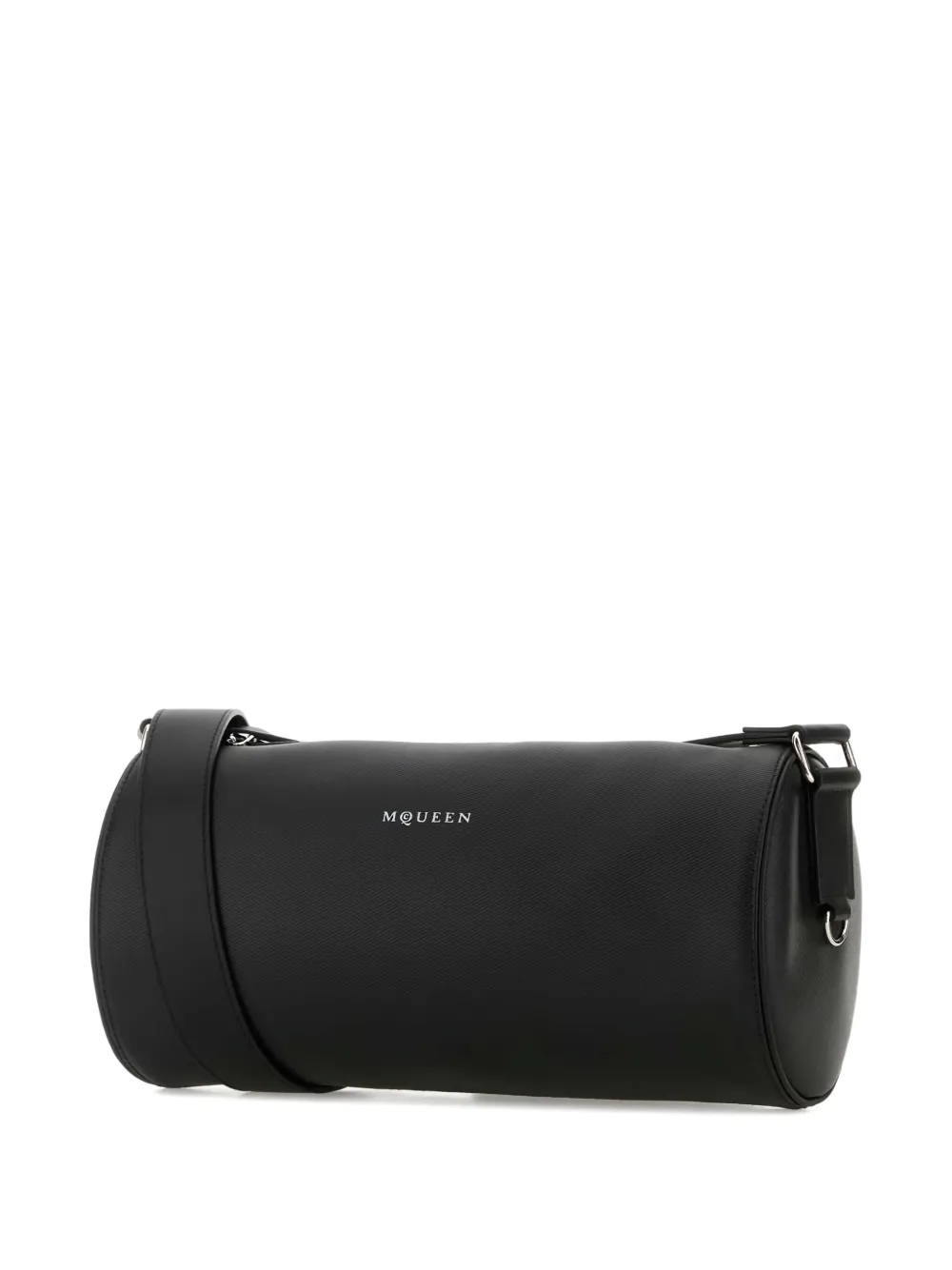 Alexander McQueen Roller leather shoulder bag Zwart