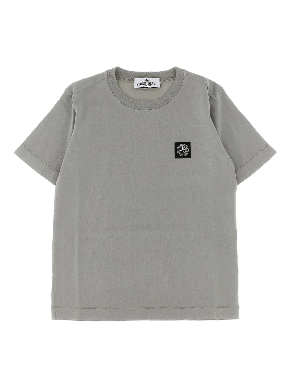 Stone Island Junior Compass-motif T-shirt Grijs