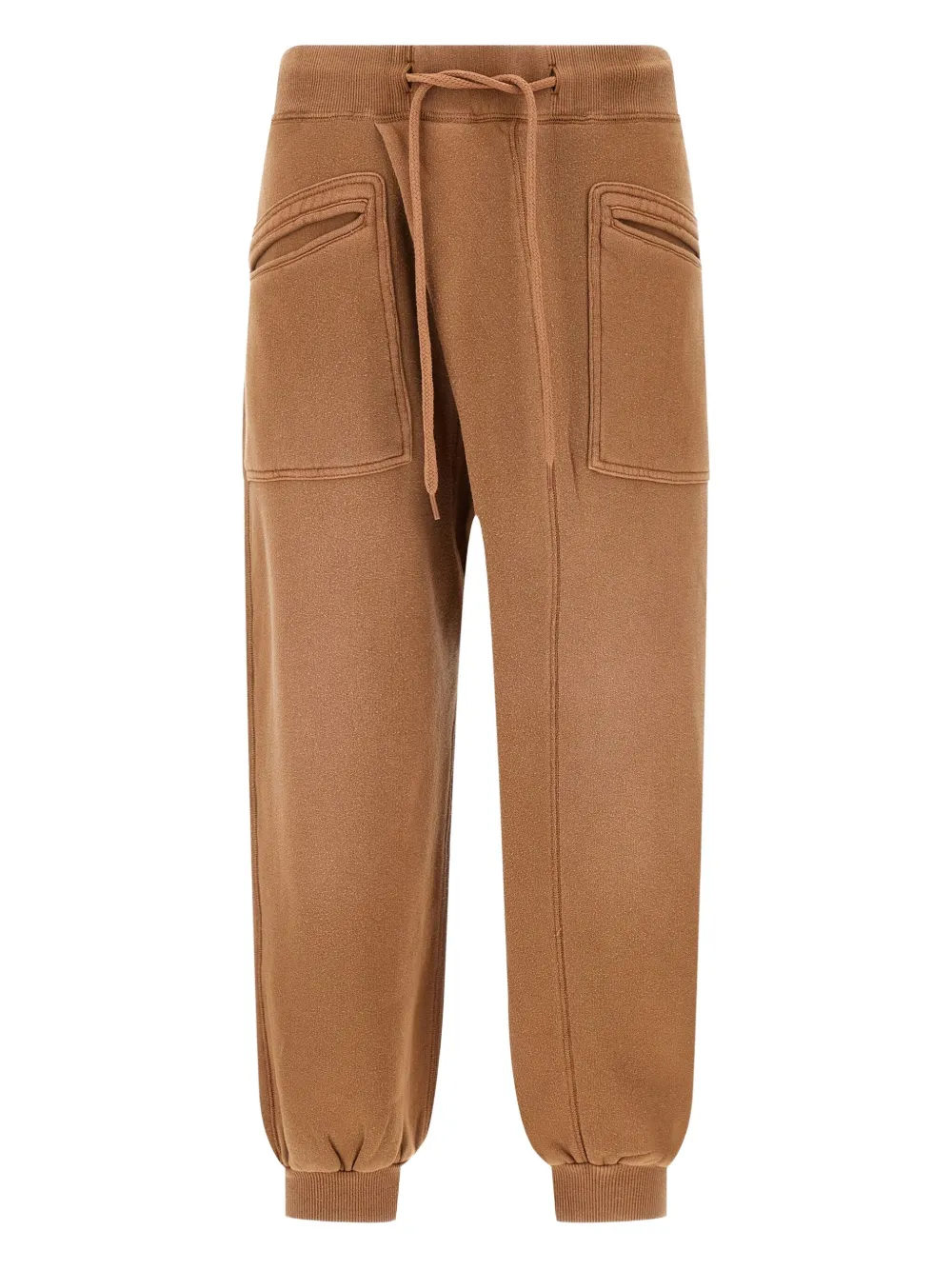 R13 crossover brushed cotton-blend track pants Bruin