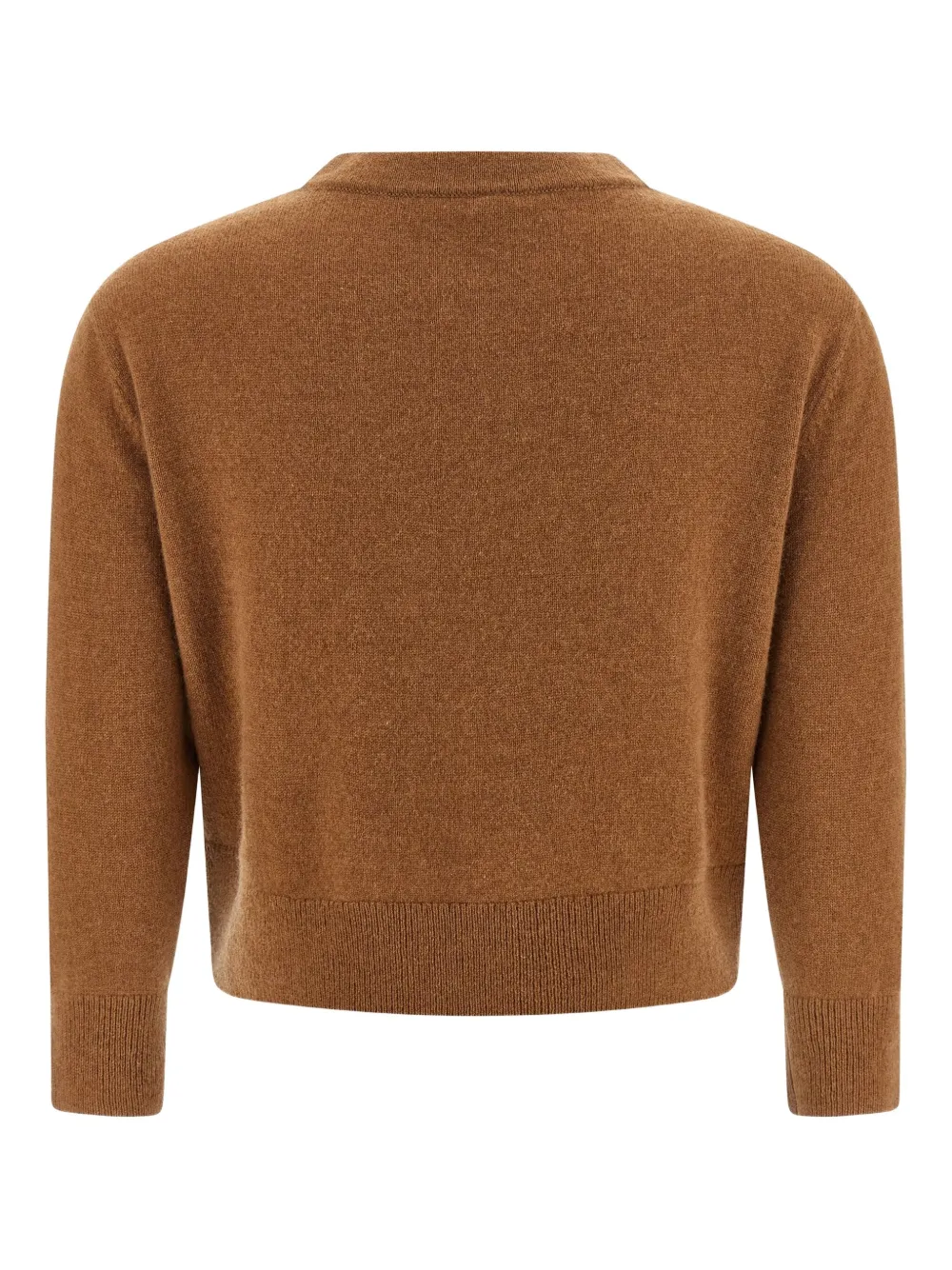 R13 twisted-knot cashmere cardigan Bruin