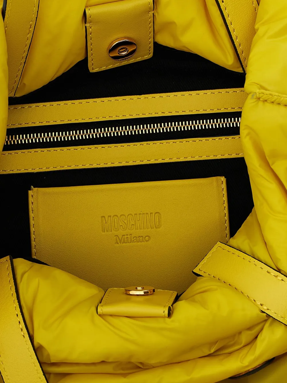Moschino x Smiley Shopper tote bag Geel