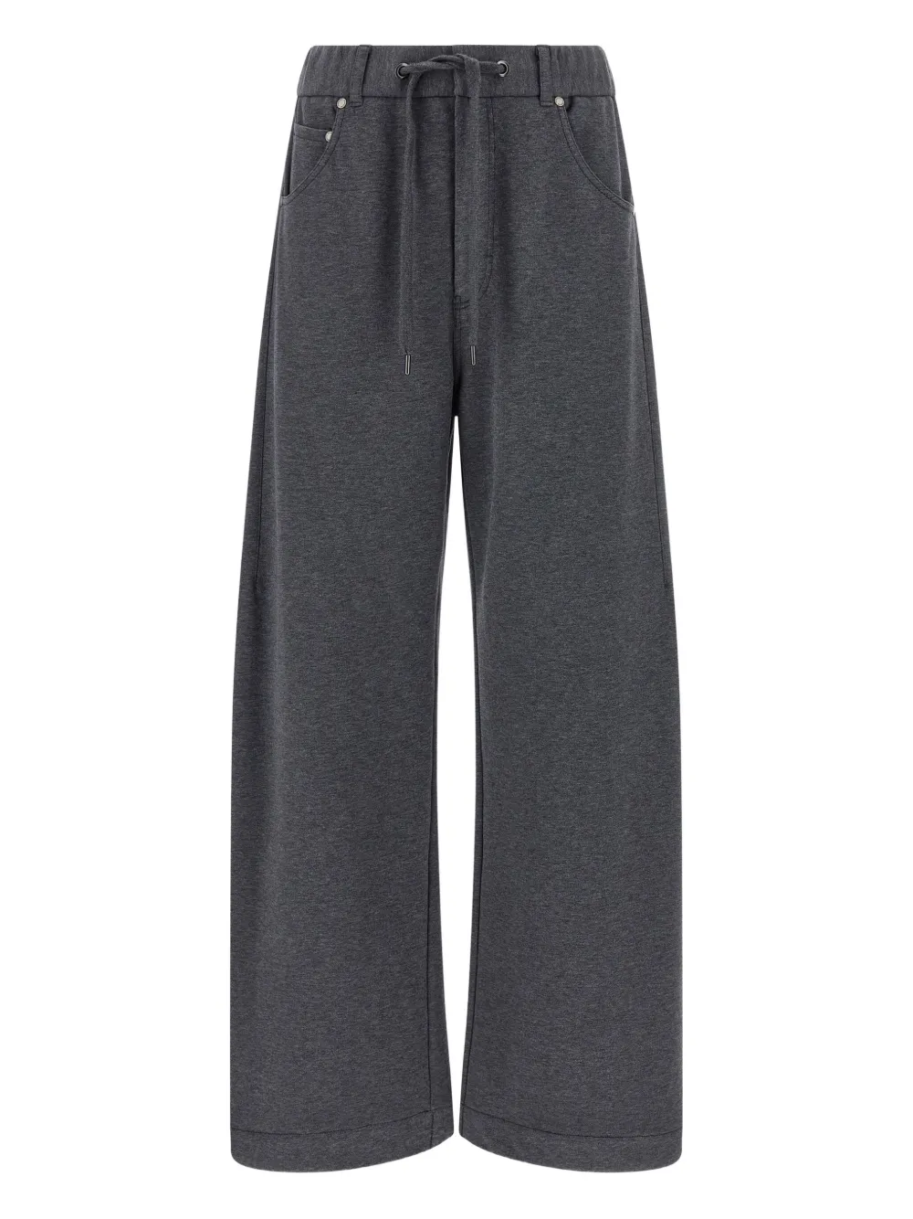 Brunello Cucinelli Drawstring Cotton Track Pants