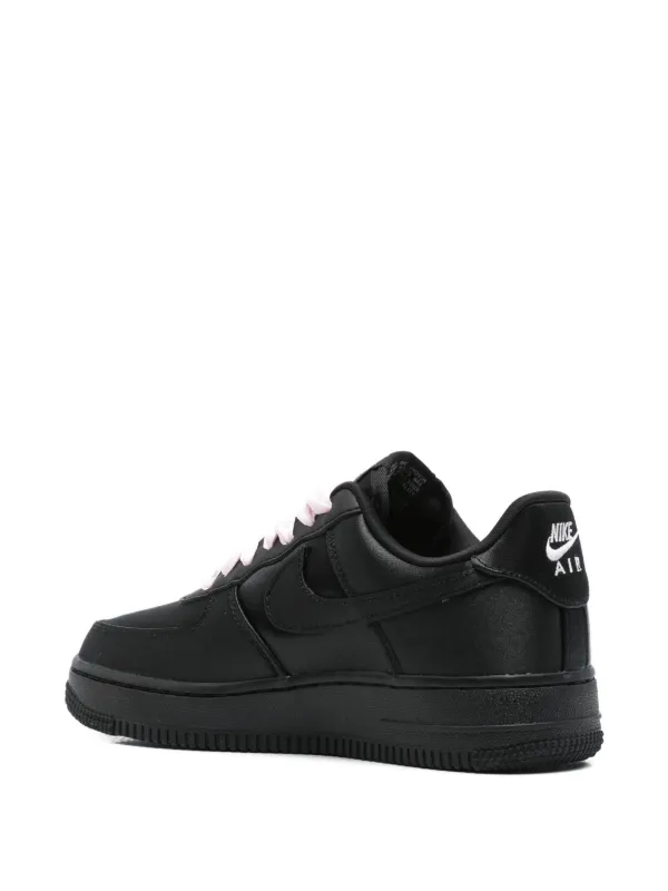solid black nike womens shoes
