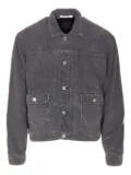 Sunflower button-fastening jacket - Grey