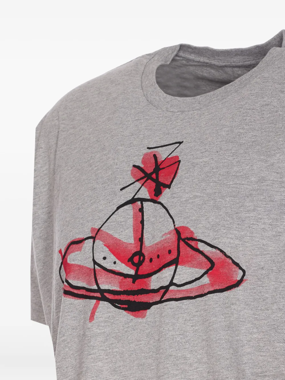 Vivienne Westwood T-shirt met print Grijs