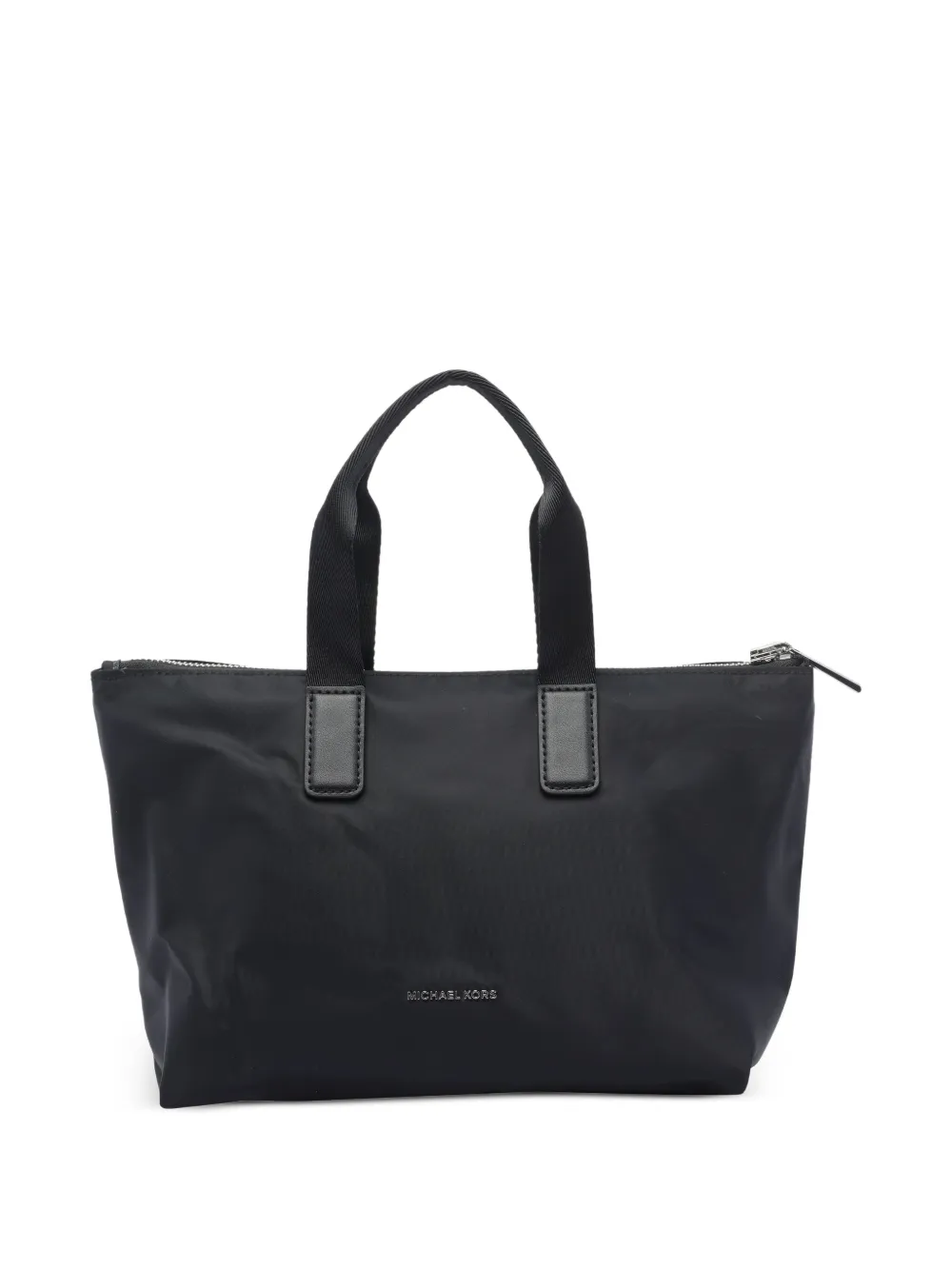 Michael Kors Tanner shopper met logoplakkaat en rits Zwart
