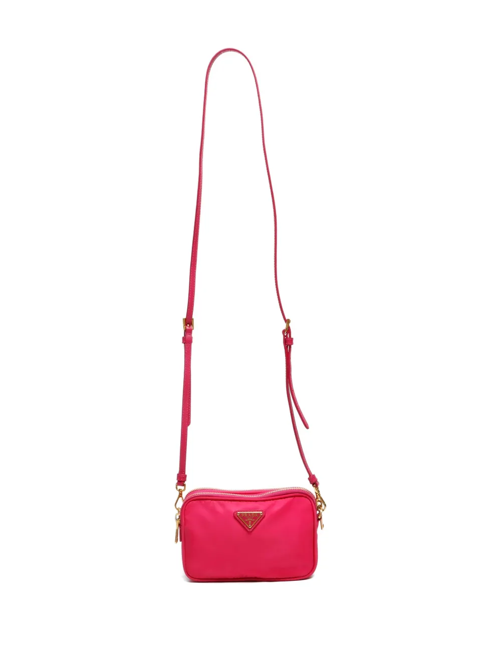 Prada Pre-Owned bolsa de hombro con logo triangular 2010 | Image 2