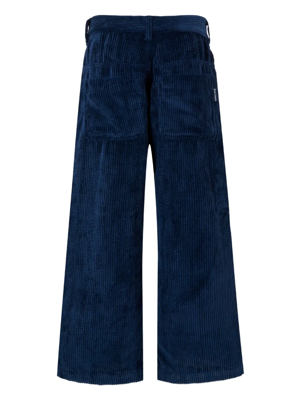 Palm Angels Kids corduroy trousers Blauw