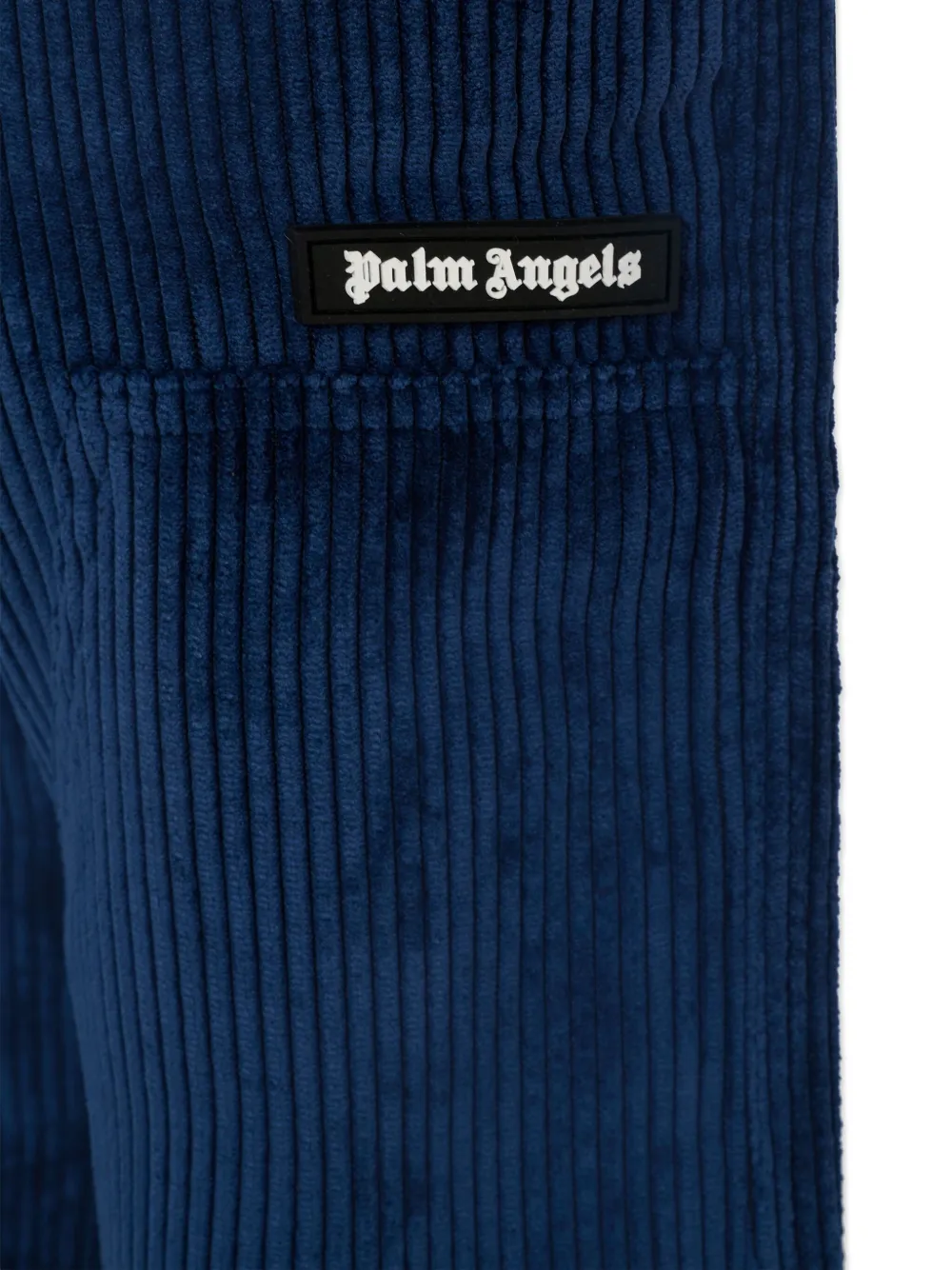 Palm Angels Kids corduroy trousers Blauw