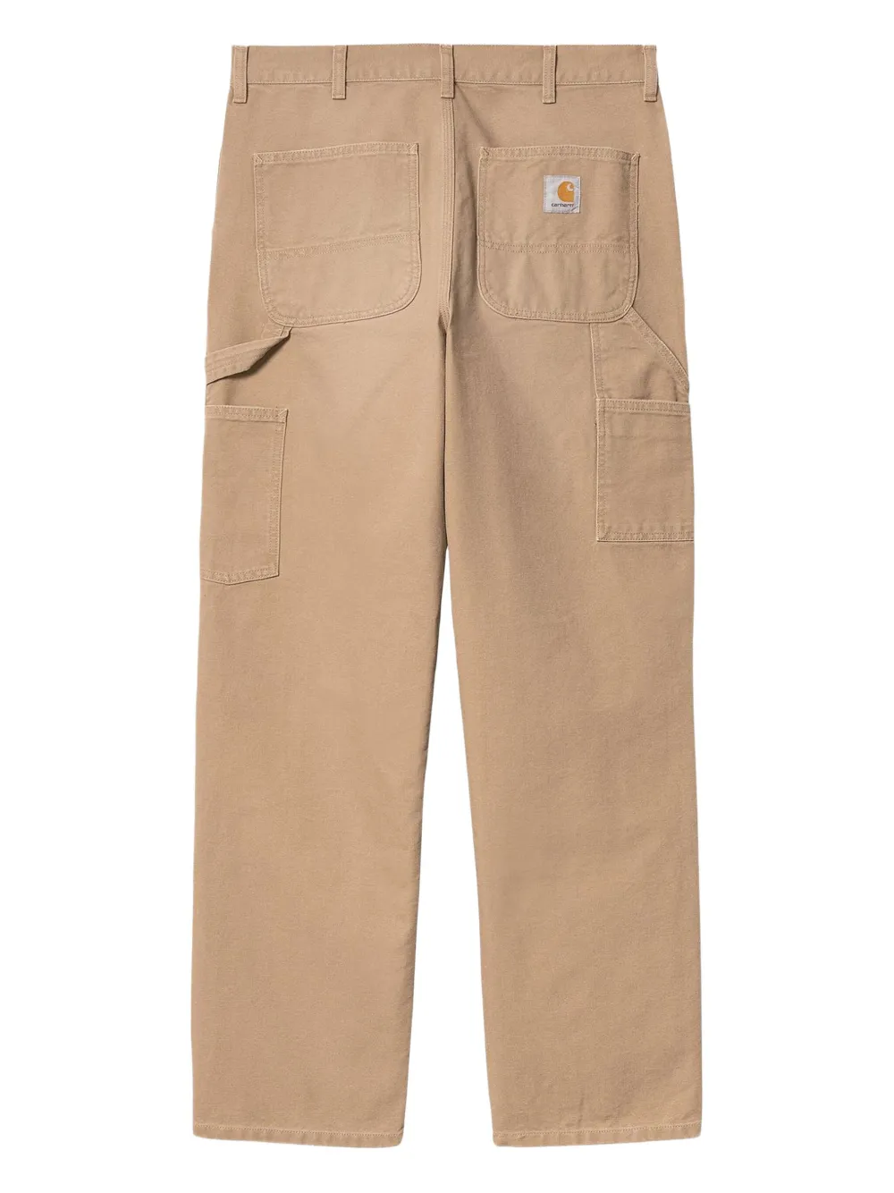 Carhartt WIP patch-detail cotton trousers Beige