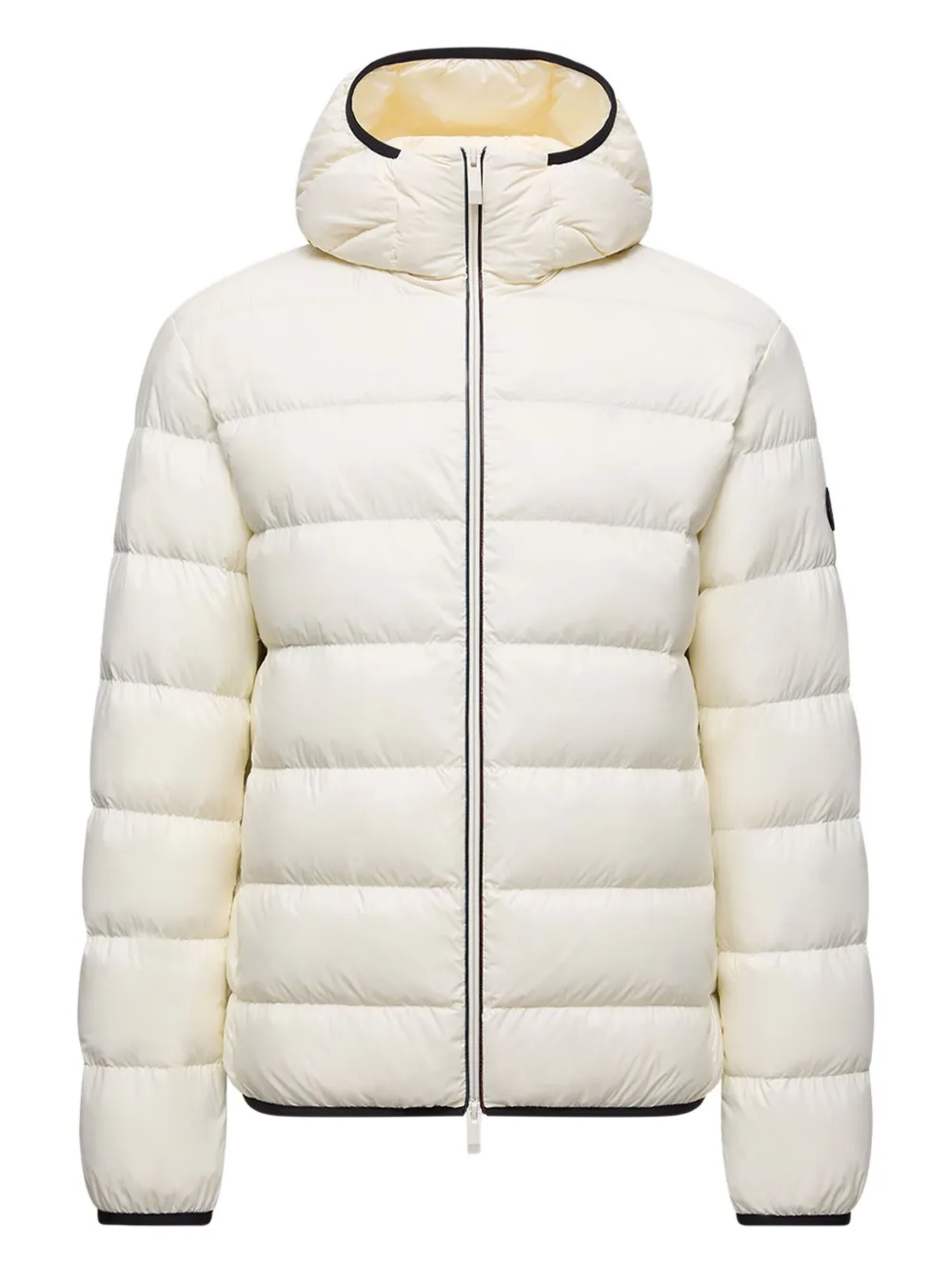 Moncler quilted hooded puffer jacket | White | Image 1