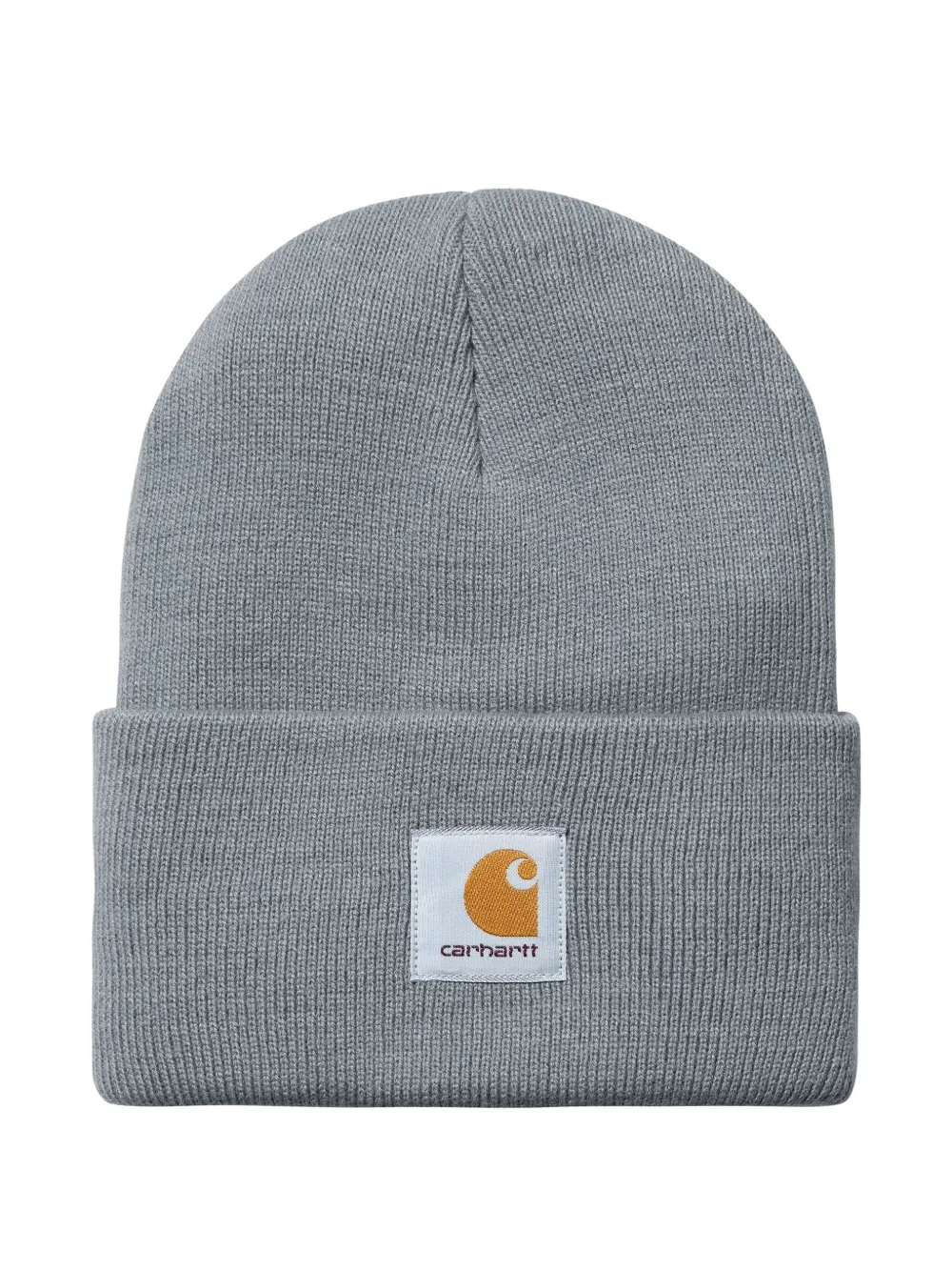 Carhartt WIP ribbed knit watch hat Grijs