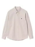 Carhartt WIP button-down cotton shirt - Neutrals